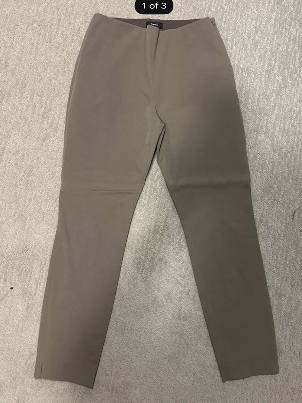 Theory Khaki Slacks, size 8